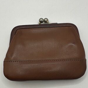 Coach Vintage Kisslock Coin Purse in British Tan
